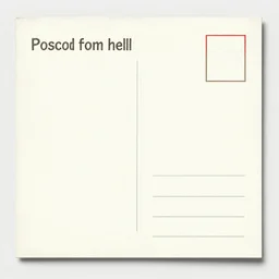 postcard from hell