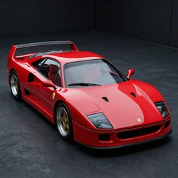 ferrari f40, synthwave, high details, cinematic, 8k resolution, beautiful detailed, insanely intricate details, 8k,
