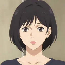 kyoto animation, woman with short hair, beautiful, detailed portrait, cell shaded, 4 k, concept art, by wlop, ilya kuvshinov, artgerm, krenz cushart, greg rutkowski, pixiv. cinematic dramatic atmosphere, sharp focus, volumetric lighting, cinematic lighting, studio quality