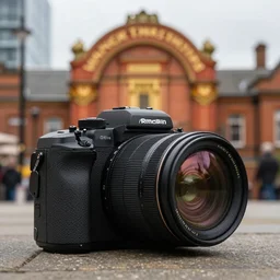Manchester. Award winning hyper detailed photorealistic 50 mm