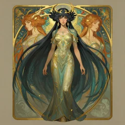 side shot centered painted portrait, maya ali wind sorcerer by valentina remenar and maria dimova, art nouveau octane render, arcane, overlord, matte painting concept art, official fanart behance hd artstation by xiaofei ye, c home, lois van baarle, ilya kuvshinov, rossdraws