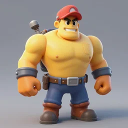 The Pyro from Team Fortress 2, 4k render