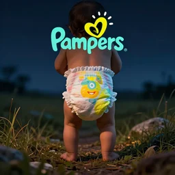 RGB gamer Pampers diaper