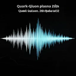 audio waveform visualization using quark-gluon plasma