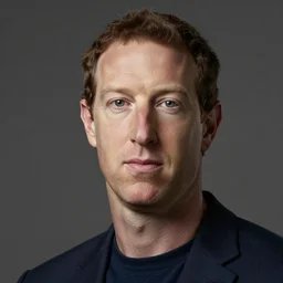 portrait of mark zuckerberg by rudolf ernst, jean - leon gerome, rudolf weisse