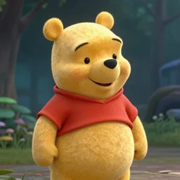 Winnie the Pooh as Neo in Matrix, epic movie wallpaper