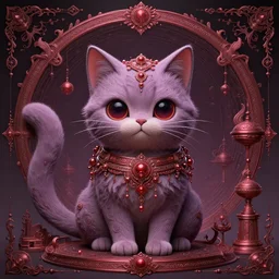 nyan cat!!!!!!, nyancat gif,, insanely detailed and intricate, hypermaximalist, elegant, super detailed, award - winning, puce and vermillion, mysterious, ancient, ritual, ethereal, trending in cgsociety, artstation hq, ornate, elite, haunting, matte painting