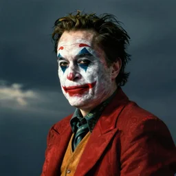 elon musk as the joker