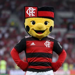 mascot of brazilian soccer team flamengo