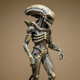ancient Greek statue of xenomorph