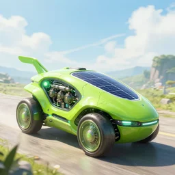 solarpunk hovercar, clean energy, green technology, batoidea shape, sunny day, futurism, intricate, engines, glow, highly detailed, peaceful, utopia, bright, digital painting, artstation, concept art, smooth, sharp focus, epic landscape, art by akihiko yoshida and tim mcburnie and anato finnstark