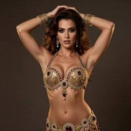 Sofinar belly dancer, body, realistic photo shoot,
