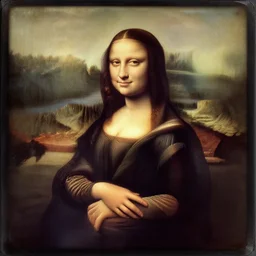 daguerreotype of mona liza