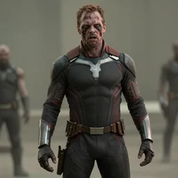film still of zombie zombie Sam Wilson Falcon in new avengers movie, 4k