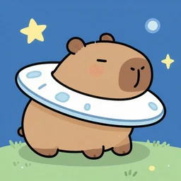 capybara spaceship
