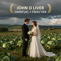 john oliver and a cabbage are getting married