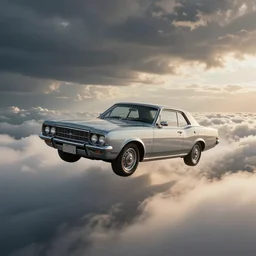 ford anglia flying!!!!!!!!!! through the clouds