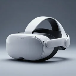 a futuristic ergonomic virtual reality headset in the style of luigi colani, insanely integrate, 8 k, productphoto, studiolight