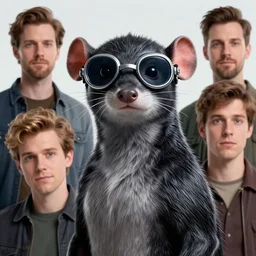 portrait of the quicksilver rat smiter wearing dimity goggles by artgerm and Craig Mullins, James Jean, Andrey Ryabovichev, Mark Simonetti and Peter Morbacher 16k