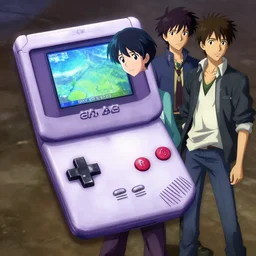 hero world game boy advance, behance hd by jesper ejsing, by rhads, makoto shinkai and lois van baarle, ilya kuvshinov, rossdraws global illumination