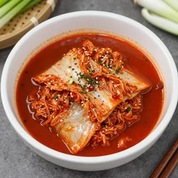“ultra realistic kimchi stew”