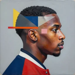 Supreme x Frank Ocean Profile Picture by Sachin Teng, asymmetrical, Organic Painting , Matte Painting,  geometric shapes, hard edges, graffiti, street art,:2 by Sachin Teng:4