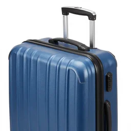 blue suitcase