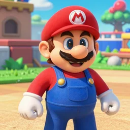 film still of tom selleck as mario in super mario odyssey, gameplay, 8 k, hd