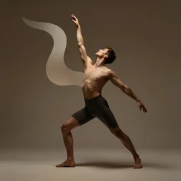 abstract dramatic art, male calisthenics, abstract!!, dramatic lighting, flowing symbolism, matte colors, inspiring, trending on artstation