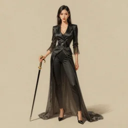 Lux by Yue Wang, trending on Deviantart, 4k, masterpiece; full body portrait drawing
