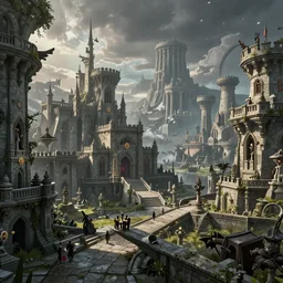 inspirational pictures of dungeon and dragons inspired locations