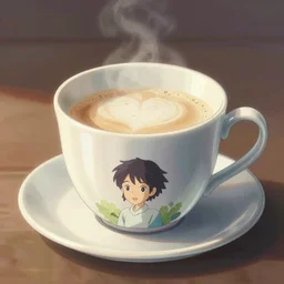 A cup of light, extra detailed, digital illustration, by Makoto Shinkai and thomas kinkade, digital painting, Matte painting, trending on artstation and unreal engine