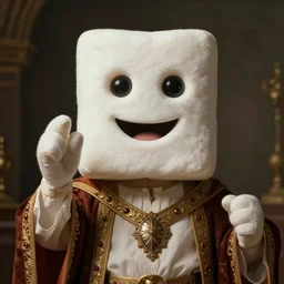 stay puft marshmallow man during the biblical photo by dante