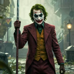 the joker as a character on Skyrim videogame