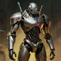 cyberpunk pathfinder robot from apex legends character portrait ( blade runner 2 0 4 9 ), portrait by james gurney and laurie greasley, concept art, cinematic composition, dramatic lighting, highly detailed, vintage sci - fi