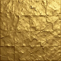 seamless tileable texture of damaged metal gold, realistic, very detailed, beautiful, intricate details, sharp focus, substance designer, substance render, substance painter, marmoset, unreal engine, octane render