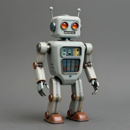 ( ( ( ( ( 1 9 5 0 s retro future robot android knome. muted colors. ) ) ) ) ) by jean - baptiste monge!!!!!!!!!!!!!!!!!!!!!!!!!!!!!!