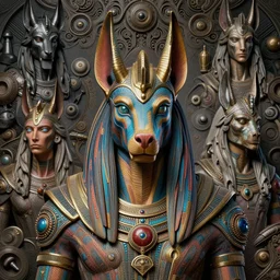 lisa frank pattern fantasy character portrait of horus, ultra realistic, wide angle, intricate details, blade runner artifacts, highly detailed by peter mohrbacher, wayne barlowe, boris vallejo, hajime sorayama aaron horkey, gaston bussiere, craig mullins
