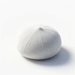 elegant mochi, clean 3d render, octane render, isolated on a pure white background, centered, entire object in frame, sharp focus, soft studio lighting