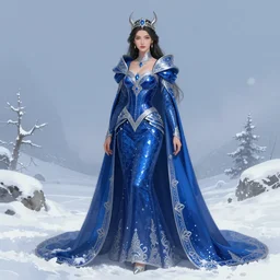 sapphire viking warrior, regal, elegant, winter, snow, beautiful, stunning, hd, illustration, epic, d & d, fantasy, intricate, elegant, highly detailed, wide angle, digital painting, artstation, concept art, smooth, sharp focus, illustration, wallpaper, art by artgerm and greg rutkowski and alphonse mucha and jin xiaodi