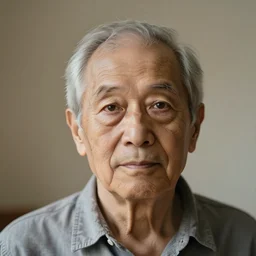a self portrait by a 70 year old