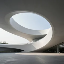 biophilic design, minimalist parametric architecture, futurist, utopian
