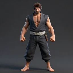 bakir izetbegovic as tekken 7 character, unreal engine