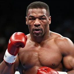 highly detailed of mike tyson by philip burke