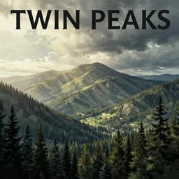 Twin Peaks comic artwork cover by Tomer Hanuka