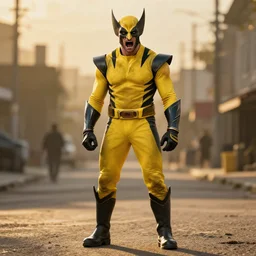 the wolverine, scream, zombie, full body shot, butcher by yousuf karsh, golden hour, realistic, body shot, sharp focus, 8 k high definition, insanely detailed, intricate, elegant