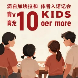 Singaporean propaganda poster telling you to have 10 kids or more