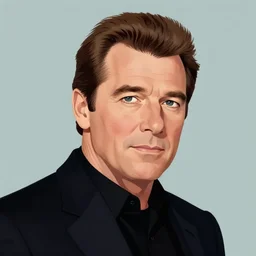 tom selleck portrait illustrated by chris ware