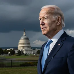 a photoshoot of joe biden