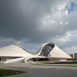 organic architecture, wide angle view, futurism, urban biophilia